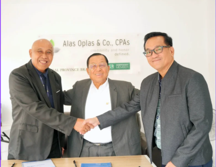 During the meeting and signing of Partners.