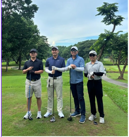 L-R: AOC Partner Eljohn Constante, Atty. Wenzel Kenn D. Ambulo - Country Tax Manager, Huawei Technologies Phils. Inc., AOC Managing Partner Ryan Sabug and Partner Fernando Santos.