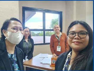 With Sto. Doming, Albay Mayor Nomar V. Banda