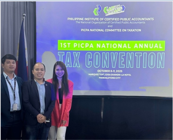 Partners Eljohn Constante, Fernando Santos and Loraine San Pedro.