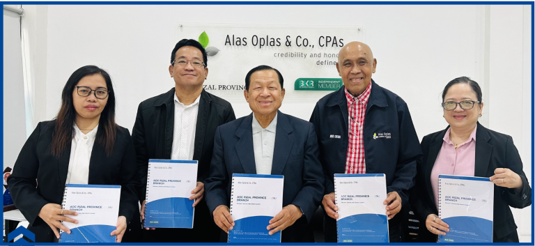 From left to right: Director Michelle Estrologo; PIC Rizal Province Branch, Noel A. Geraldo; Chairman Donnies Alas, Partner Danny Cero; and Director, Racquel Villarante.