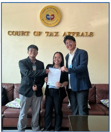 Jeffery Padin (Junior Associate), Jessa Navarro, CPA (Senior Associate), & Rommel Agacita (Junior Associate)